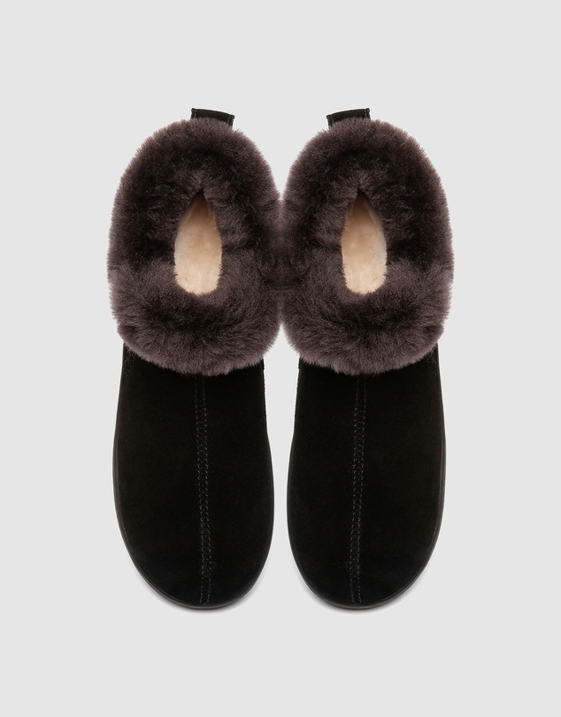 EVERAU - Australian Shepherd Ugg Daley Slipper Cow Suede Upper House Shoes
