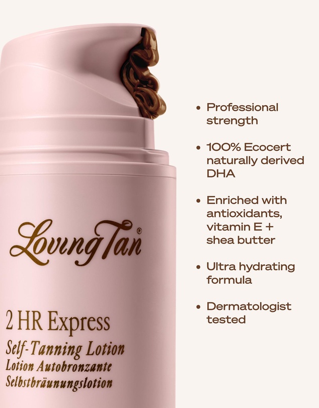 Loving Tan - 2-Hour Express Tanning Lotion Medium 100ml