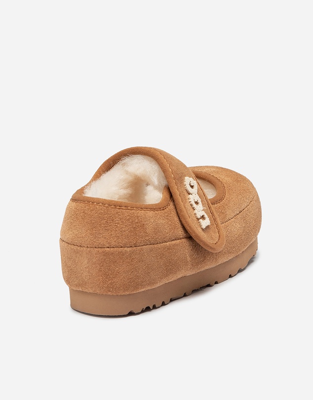 Ozwear Connection Uggs - Ugg Logo Kids Mary Jane
