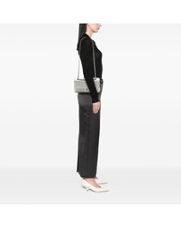 Pre-Loved by Azura Reborn - Pre-Loved Medium Classic Chevron Iridescent Lambskin Double Flap