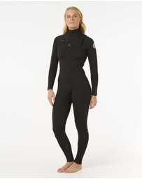 Rip Curl - Womens Dawn Patrol 4/3 Chest Zip Steamer Wetsuit
