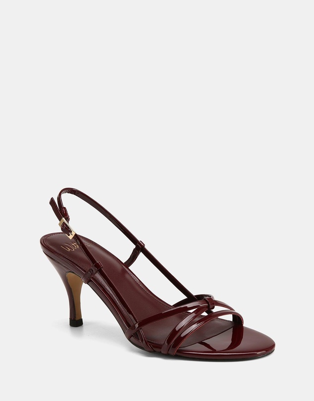 Wittner - Imani Mid Sandals Berry Patent Leather