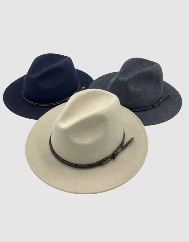 Jacaru - Jacaru 1847 Outback Fedora Hat -