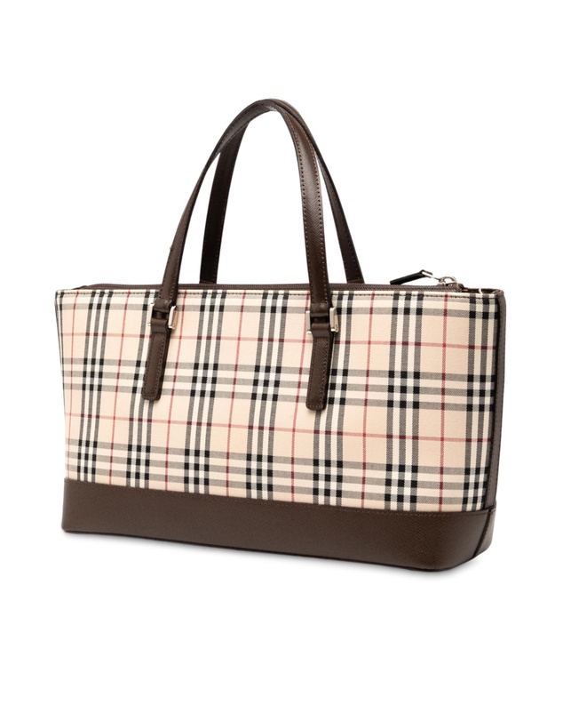Pre-Loved by Azura Reborn - Pre-Loved House Check Canvas Tote