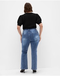 City Chic - Harley Fit Alexis Flare Leg Jean