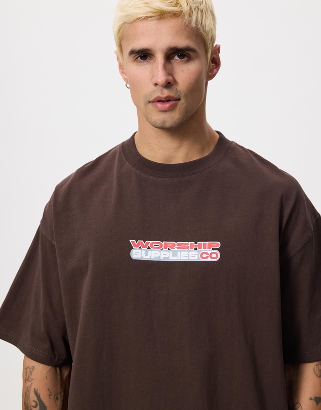 Worship - Global Box Crop Tee