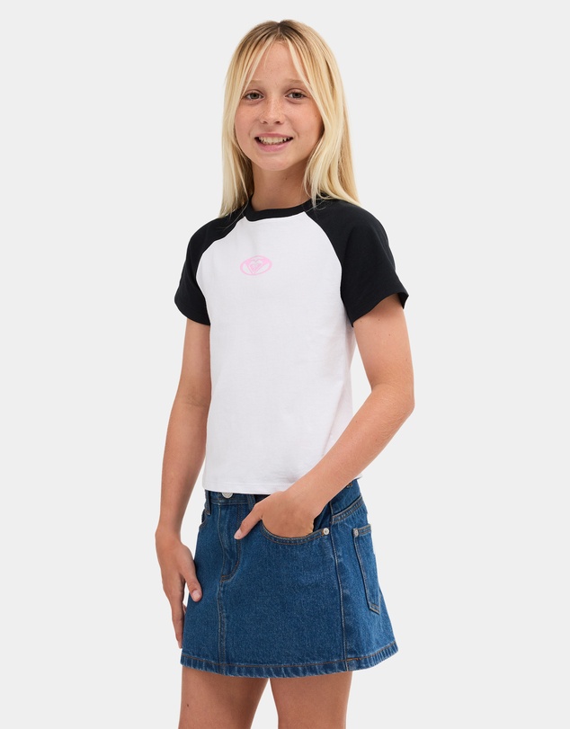 Roxy - Girls 8 to 16 Backslider Mini Denim Skirt