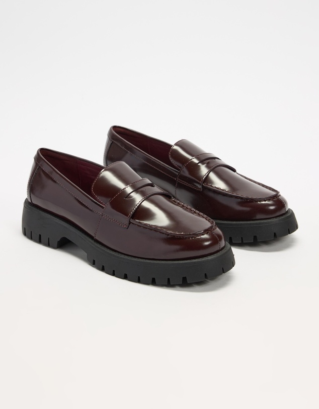 AERE - Chunky Leather Loafers