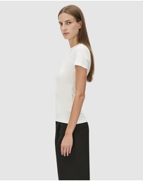 C&M CAMILLA AND MARC - Suvero Slim Fit Logo Tee