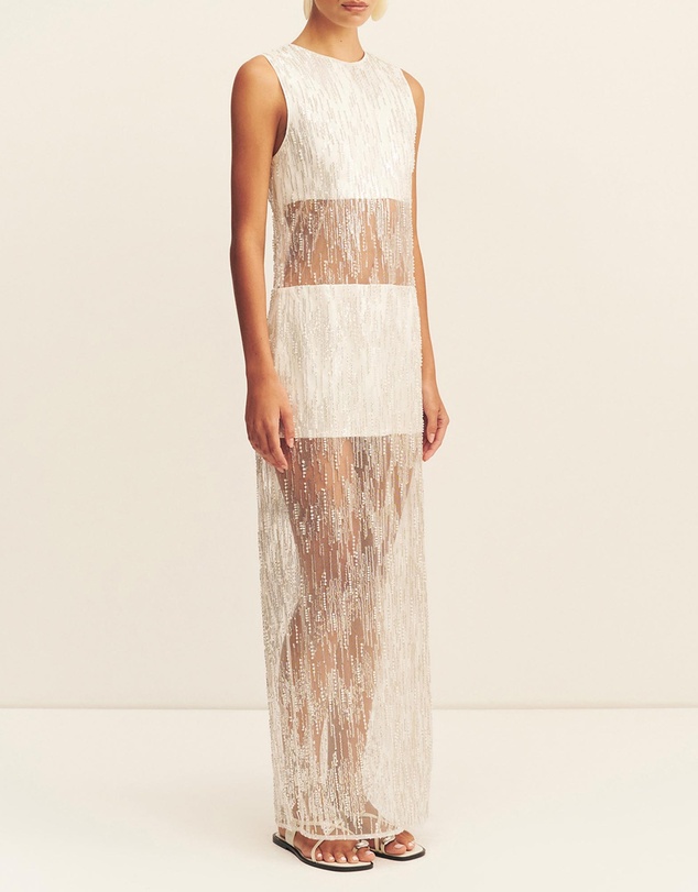 Shona Joy - Viva Round Neck Maxi Dress