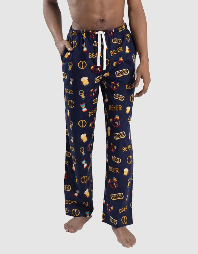 Bamboozld - Mens Beer O'Clock Bamboo Woven Sleep Pants