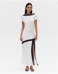 Third Form - Sevin Lace Trim Tee Dress