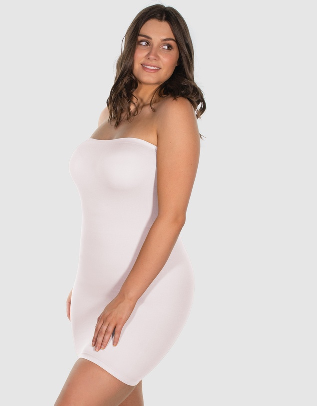 B Free Intimate Apparel - Strapless Mini Slip Dress