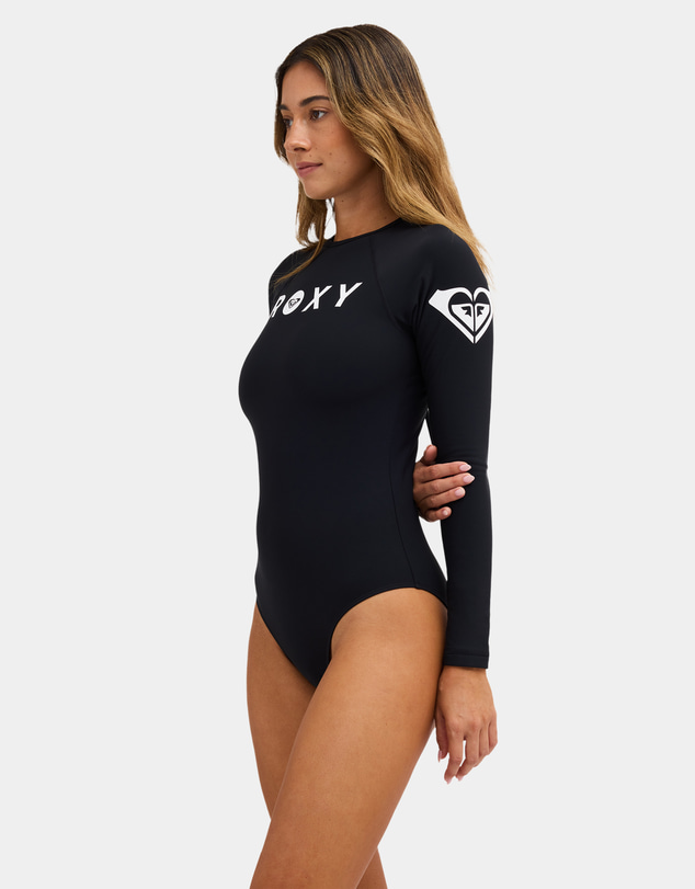 Roxy - Womens Heater Long Sleeve One Piece Swimsuit