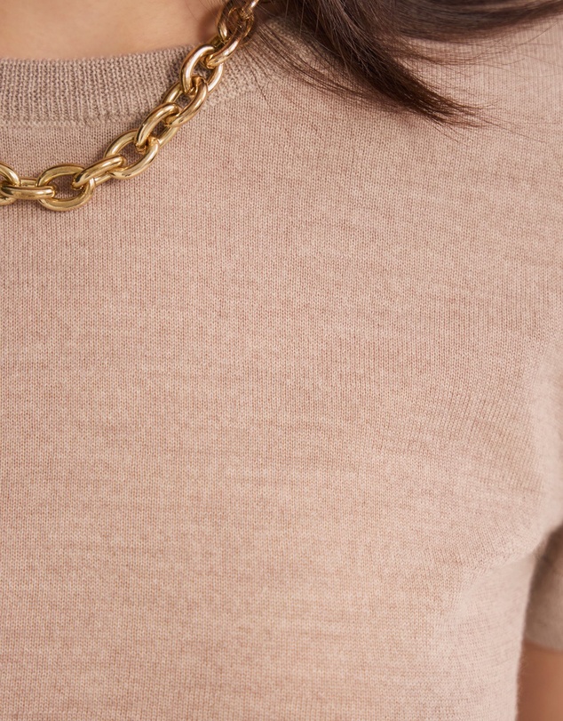 Oxford - Grace Short Sleeve Merino Knit