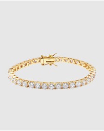 Nialaya Jewellery - Tennis Bracelet in Gold