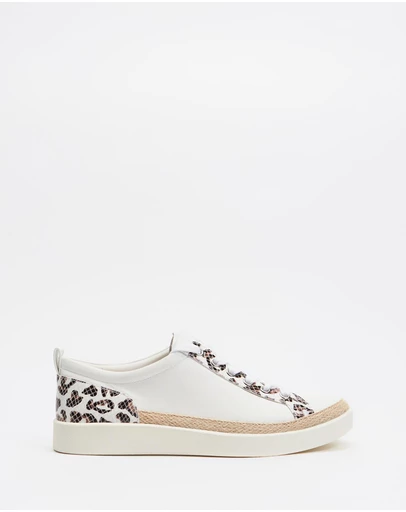 Vionic - Winny Lace-Up Casual Sneaker - White Leopard