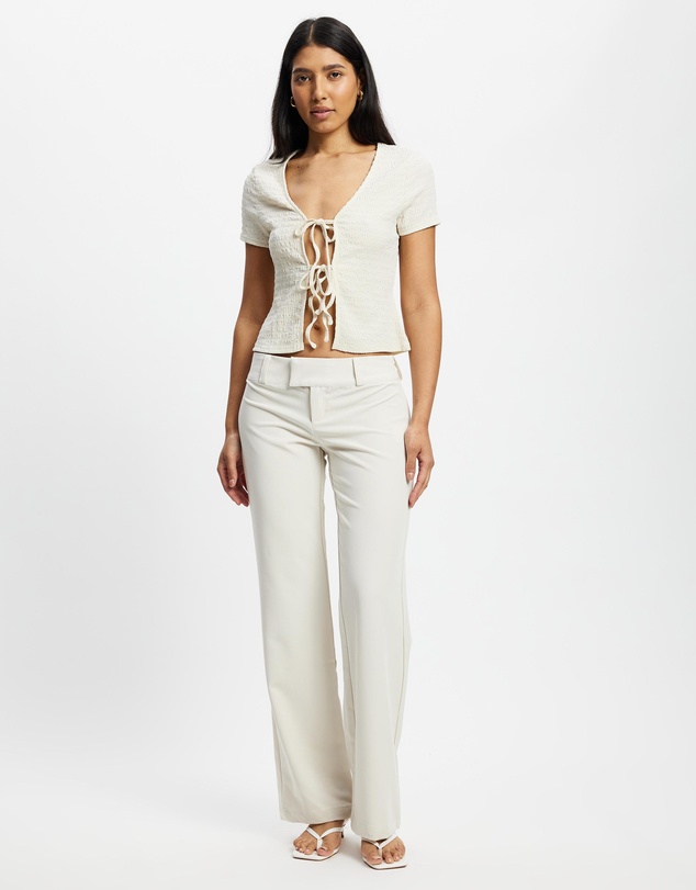 Cotton On - Lola Low Rise Suiting Pants