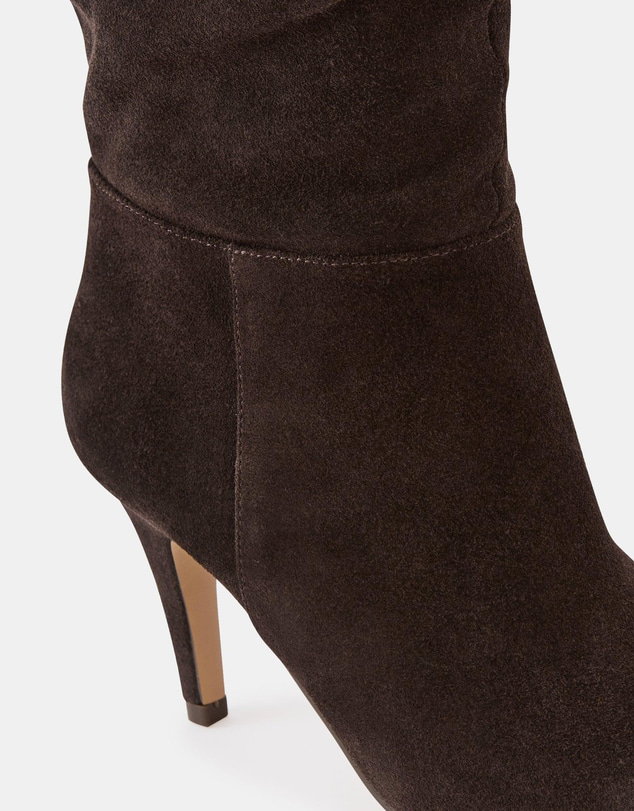 Wittner - Romayn Long Boots Ebony Suede