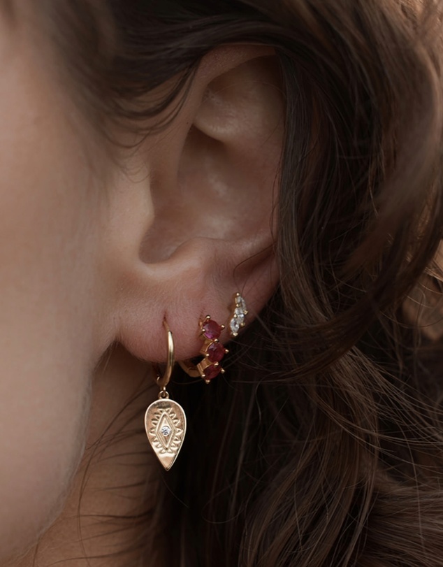 Native Sol - Amara Hoop Earrings
