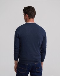 Oxford - Crew Neck Cotton Cashmere Knit