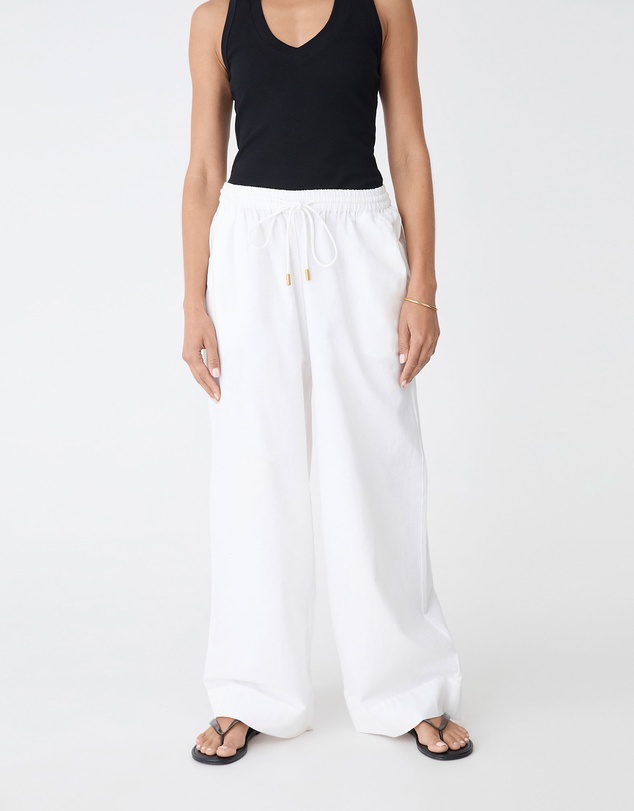 Forcast - Bronte Cotton Drawstring Pants