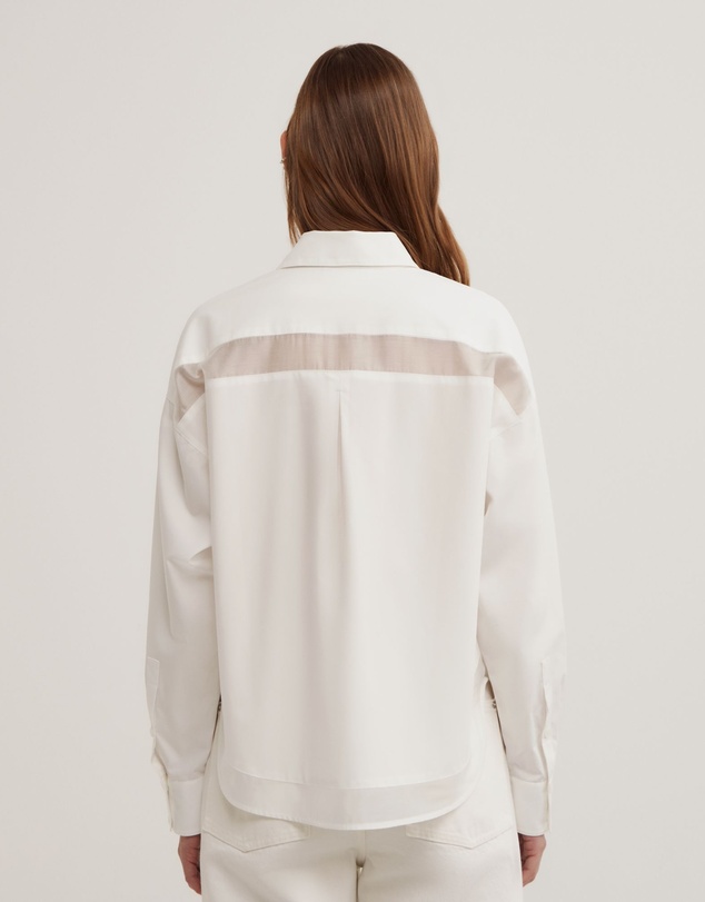 Witchery - Sheer Insert Shirt