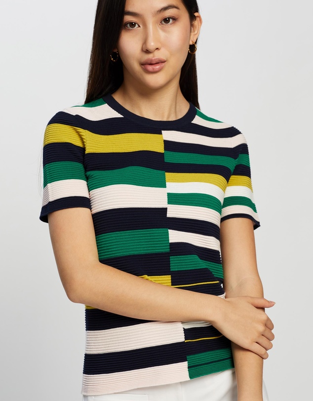 Marcs - Crazy Stripe Ottoman Knit