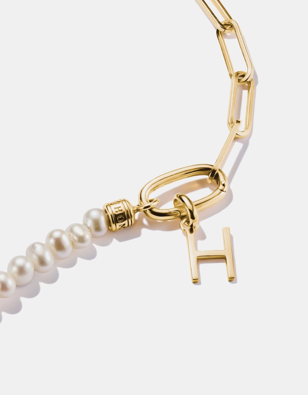 THOMAS SABO - THOMAS SABO Connect Charm letter H Gold