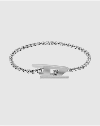 Diesel - Steel Silver Tone Bracelet