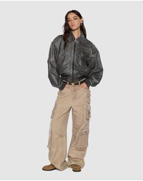 Ksubi - Highway Bomber Vintage Black