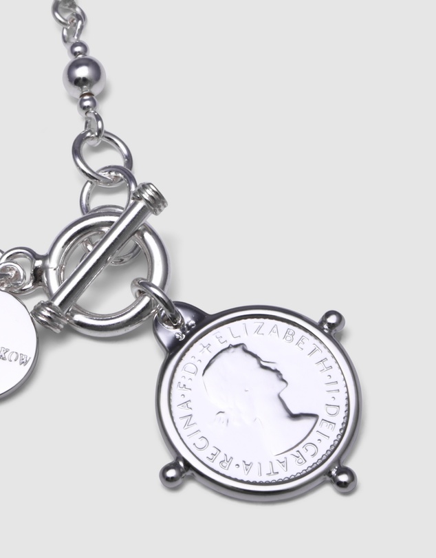 Von Treskow - Fine Threepence Coin & Plate Necklace