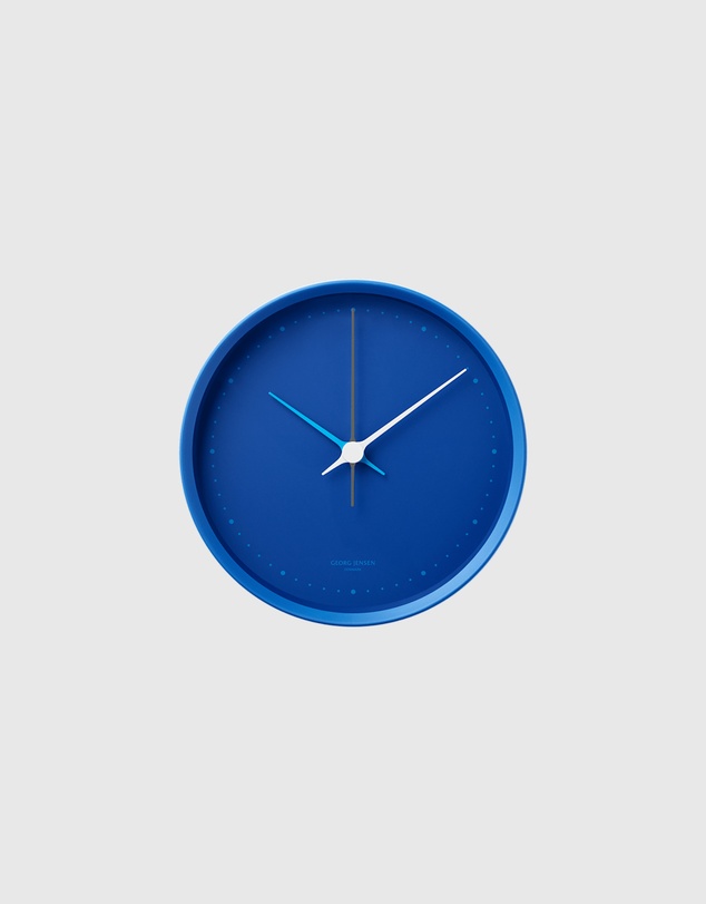 Georg Jensen - Koppel Wall Clock, Blue