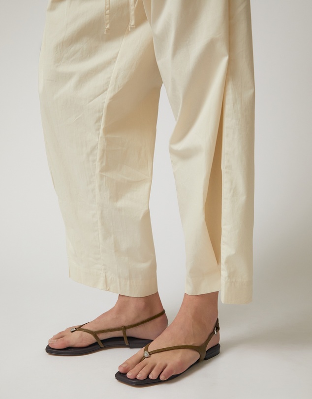 Brie Leon - Halle Flat Sandal - Leather