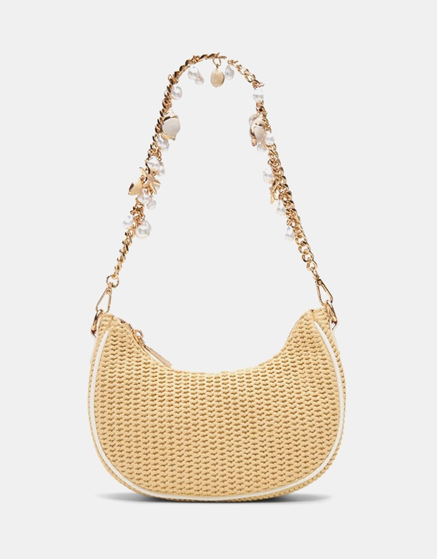 ALDO - Beachglow Pearl Shell Charm Shoulder Bag