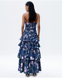 JUSTIN TONG - Elara Linen Ruffle Dress