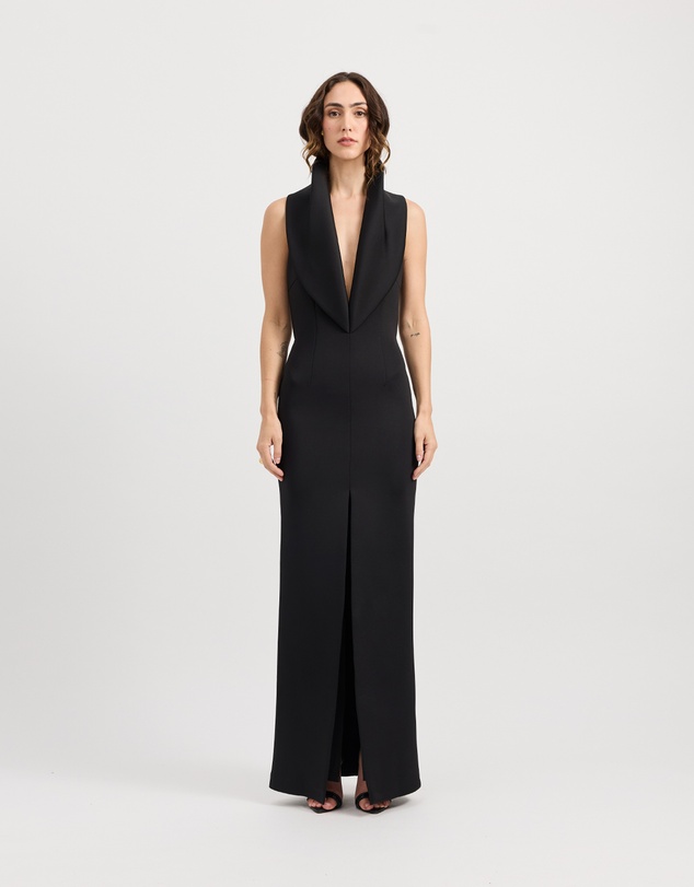 TOJHA - ODORA DRESS - BLACK