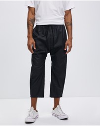 Surrounded By Ghosts - The Eskolaite Coated Canvas Drawstring Pants