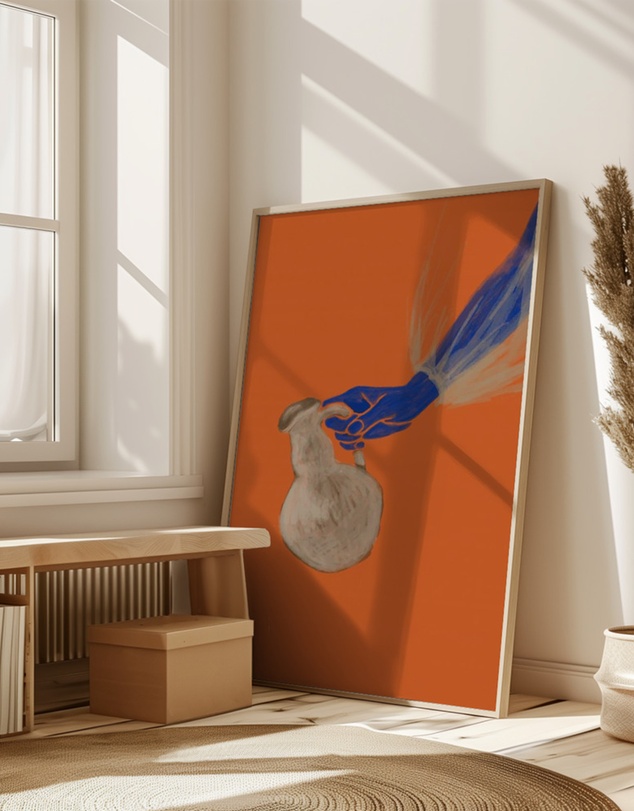 Olive et Oriel - KH Studio - Liesbet II by Karla Hyman Art Print
