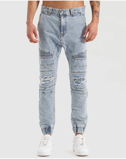 Nena & Pasadena - Viper Denim Joggers
