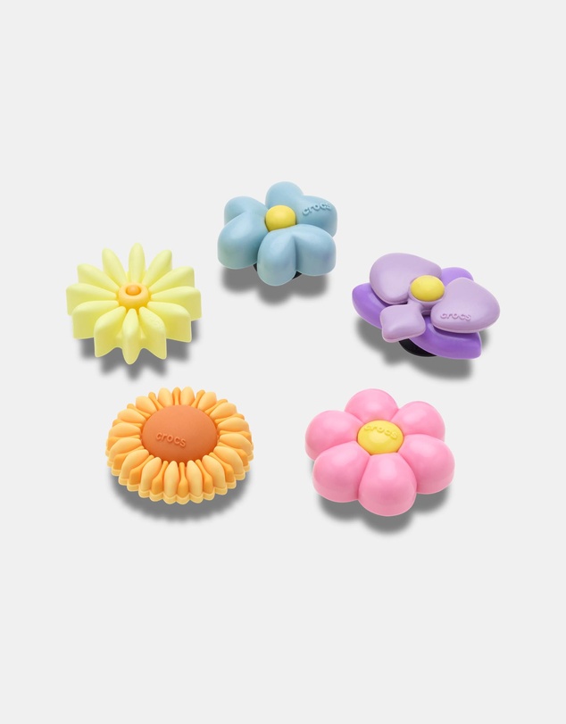 Crocs - Puffy Flowers 5 Pack