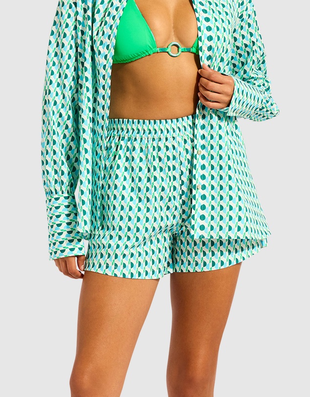 Seafolly - Sorrento Elasticated Waist Short