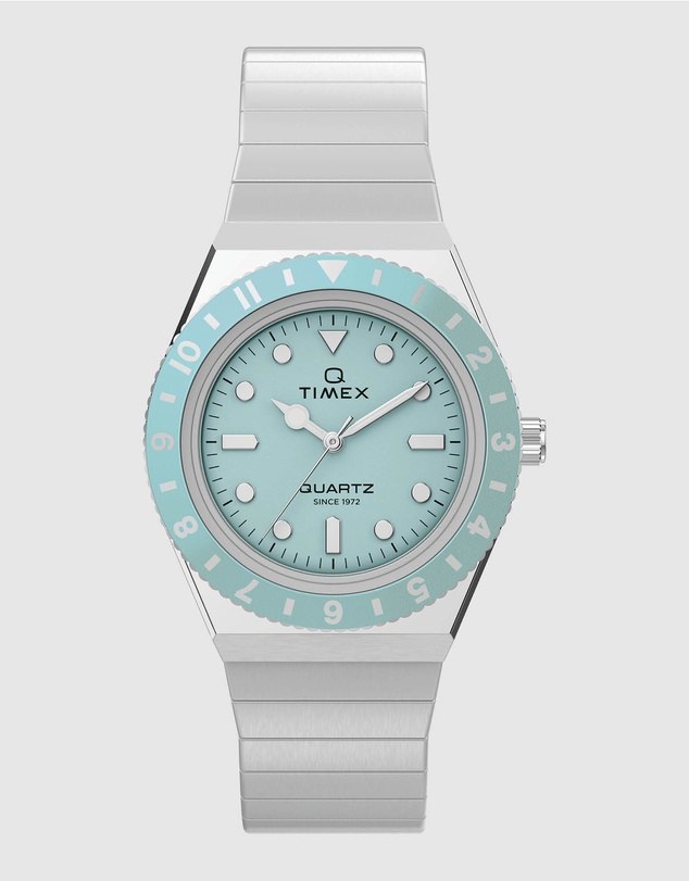 TIMEX - Q Timex® Mini 30mm Stainless Steel Expansion Band Watch