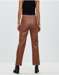 DRICOPER DENIM - Betzy Coated Copper Jeans