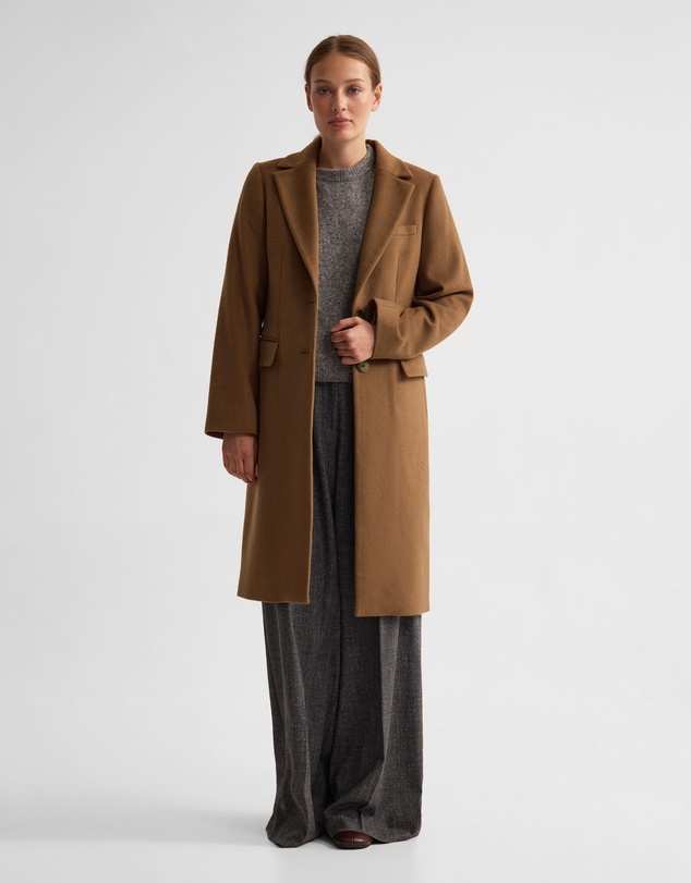 Oxford - Ruby Wool Blend Coat