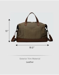 Fossil - Raeford Khaki Duffle Bag