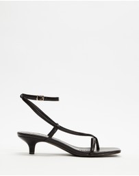 Dazie - Mikayla Strappy Kitten Heels