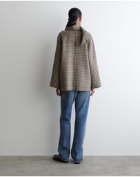 COS - Double-Faced Wool Scarf Jacket