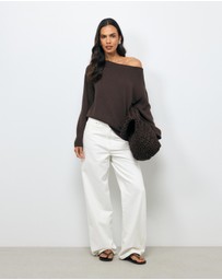 AERE - Nika Cotton Cashmere Knit Jumper