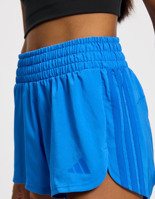 adidas Performance - Pacer Workout Woven High Rise 3 Inch Shorts
